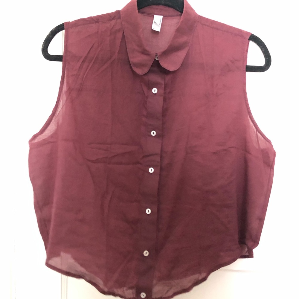 American apparel button up